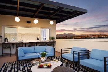 Sky deck and outdoor kitchen